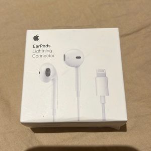 Genuine Apple AirPods, with lightning connecter brand new sealed in a box